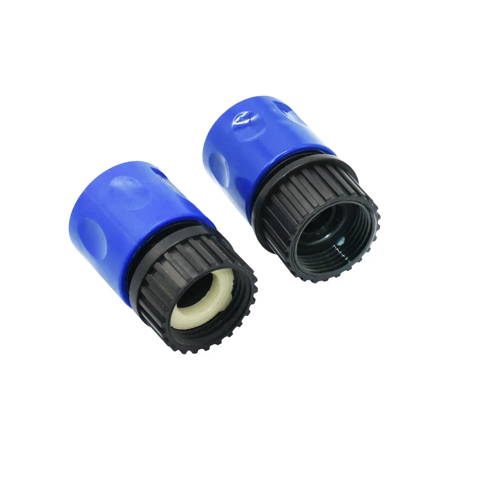 Conector rápido bico para mangueira de jardim, macho fêmea rosca tubo de mangueira adaptador, gotejamento irrigação rega sistema, Euro e EUA, 3/4\