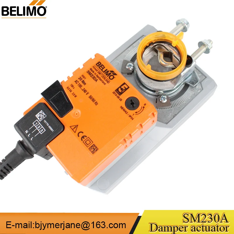 BELIMO 20NM SM230A 220V привод демпфера для регулировки воздушных амортизаторов в вентиляции