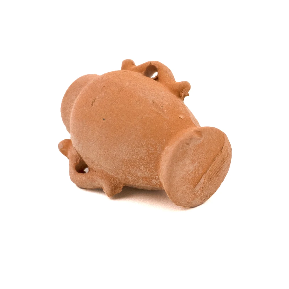 1Pcs 1/12 Dollhouse Miniature Accessories Mini Ceramic Flowerpot Simulation Furniture Terracotta Vase for Doll House Decoration
