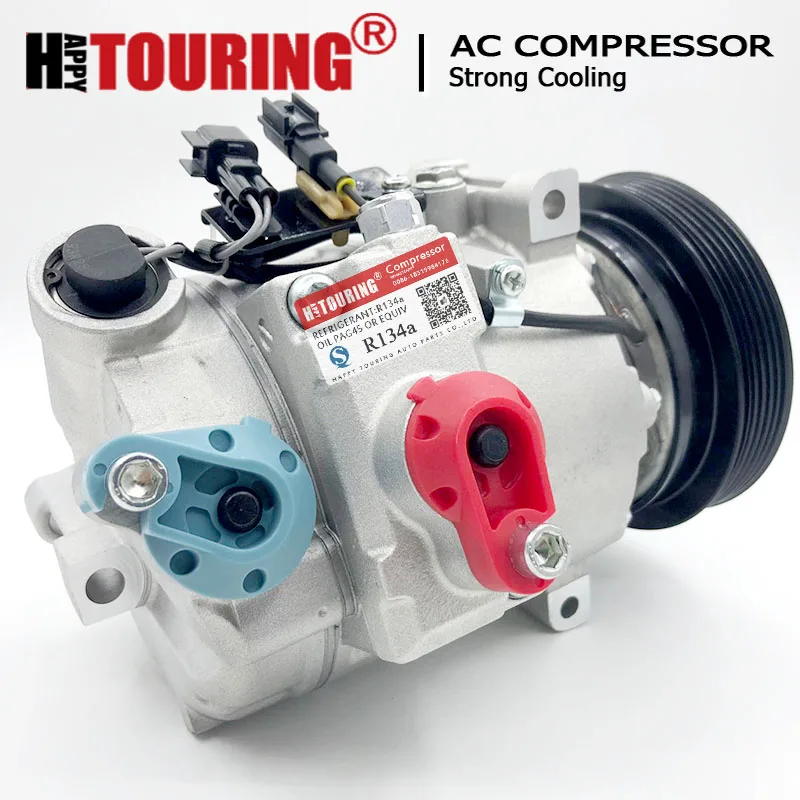 DCS-17EC ضاغط التيار المتردد لاند روفر LR2 فولفو S60 S80 V70 XC60 XC70 XC90 2007-2013 36002422 36001374 LR021947 36051068