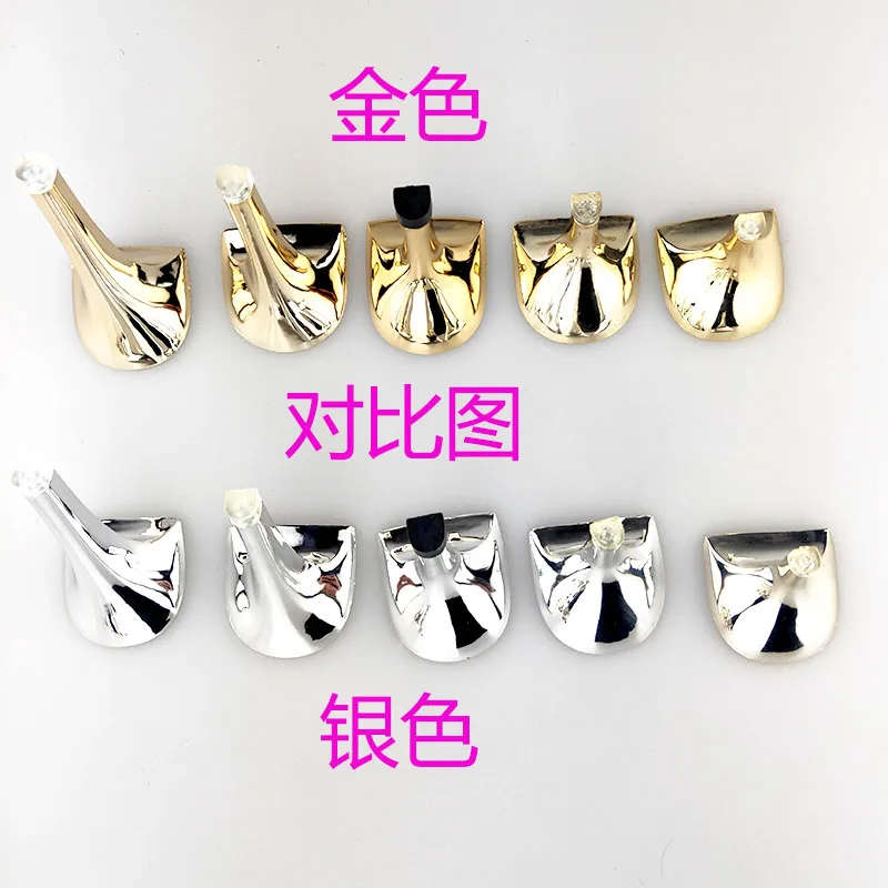 The new electroplating gold silver 56789 cm high heels followed by replacing the stiletto heel heel shoes material