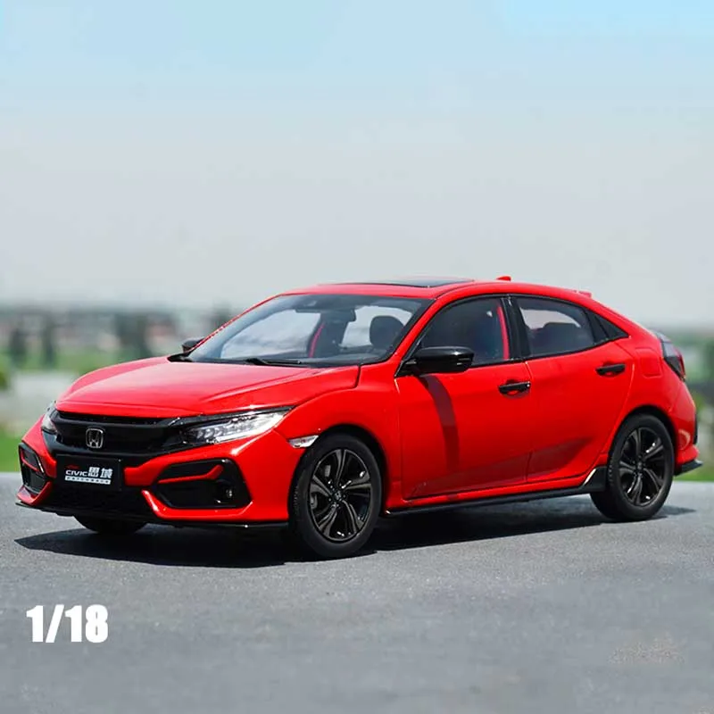 1:18 sacle 2020 hatchback Civic Alloy Simulation Car Model Diecast Metal SUV Vehicle Toy Collection Kids Adult Souvenir Display