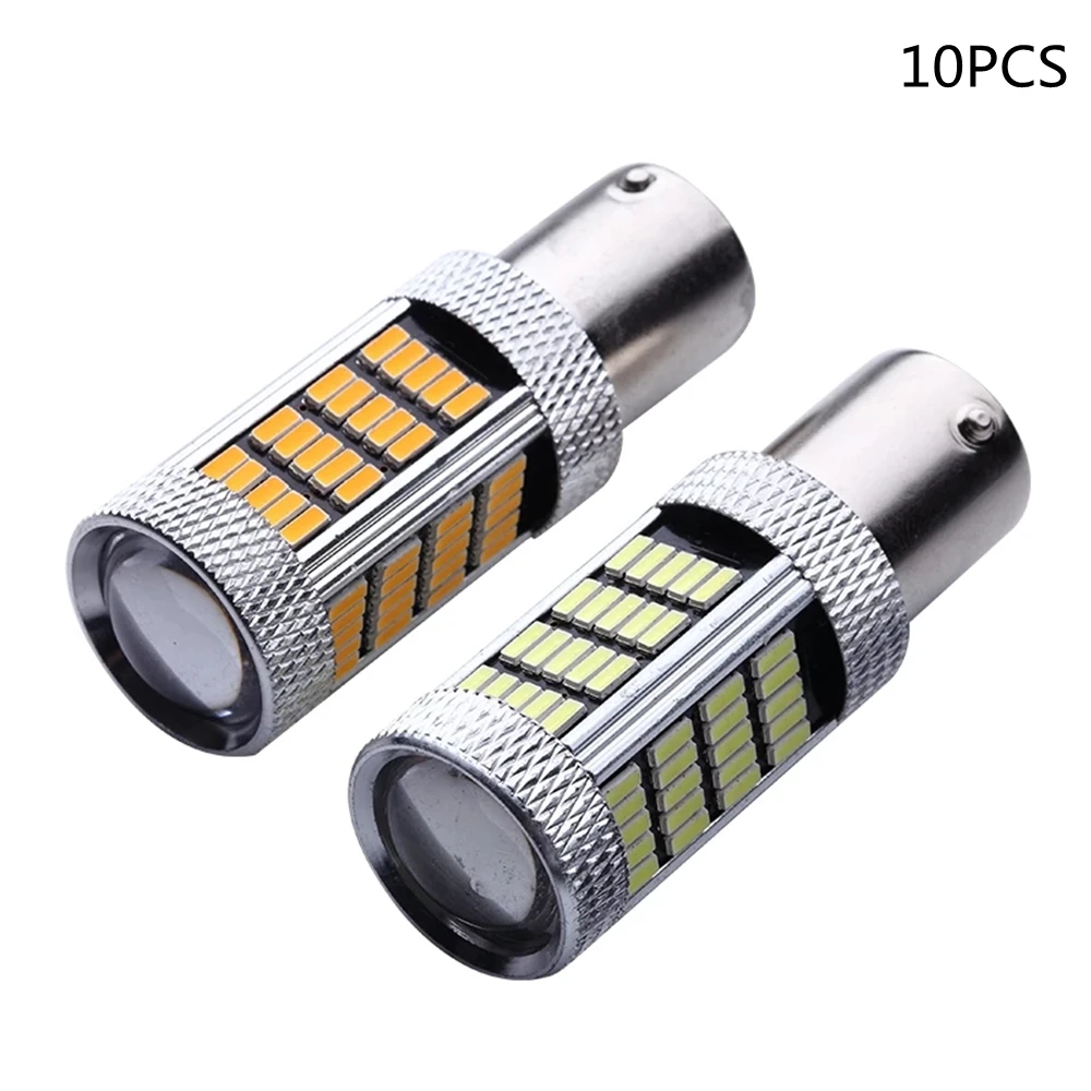 

10PCS BA15S P21W 1156 4014 92smd 1157 BAY15D BAU15S Reverse lights turn signal Led Car Tail Bulb Brake Lights auto Daytime Light