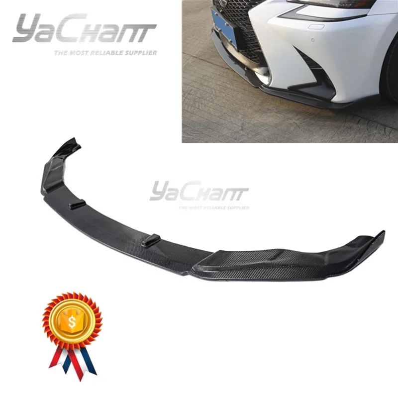 

Car-Styling Carbon Fiber Front Lip Fit For 2016-2018 GS F Sport AG Style