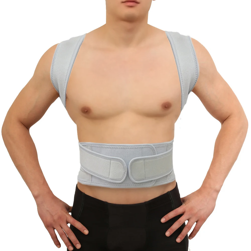 2023 Brace Support Back Shoulder Straightener Belt Corset Upper Back Pain Relief Posture Corrector Strap Cervical Spine Belt