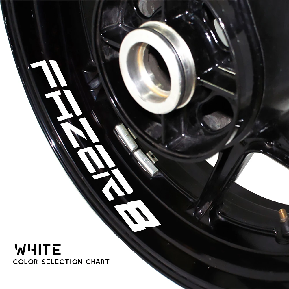 New motorcycle wheel sticker waterproof reflective wheel decals rim decoration logo  for YAMAHA FAZER8 fazer 8