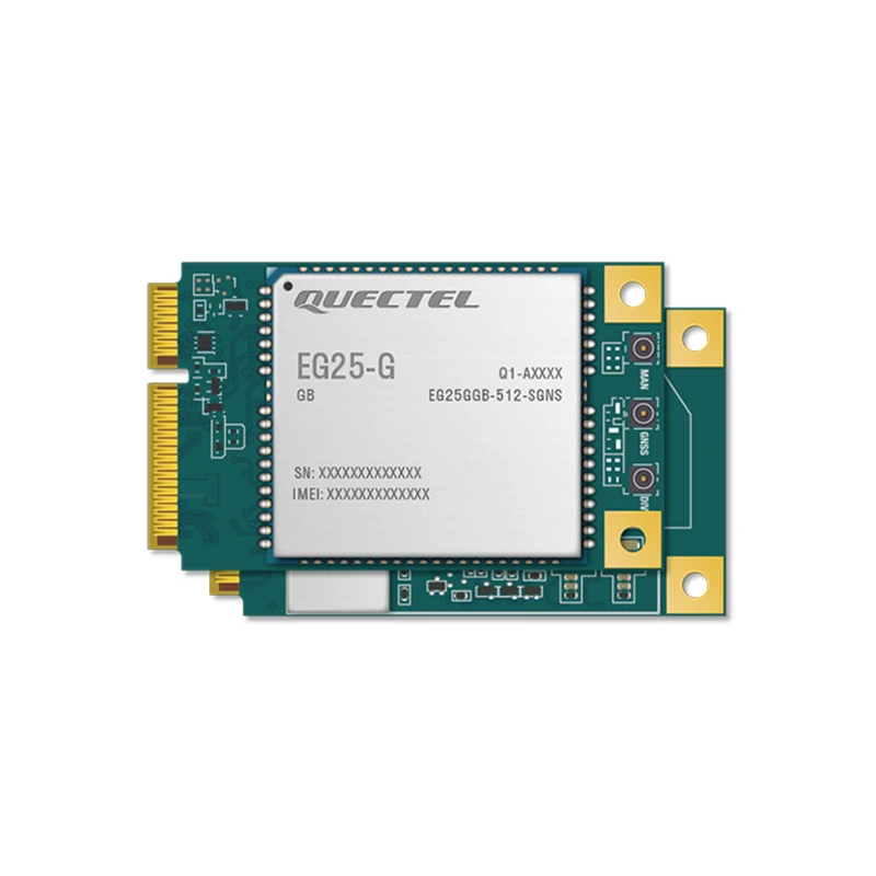 Quectel EG25-G 4G Sim Module Categorie 4 Module 4G Smart Module Mini Pcie Lte Worldwid LTE-FDD: b1/B2/B3/B4//B18/B19/B20/B25/B26