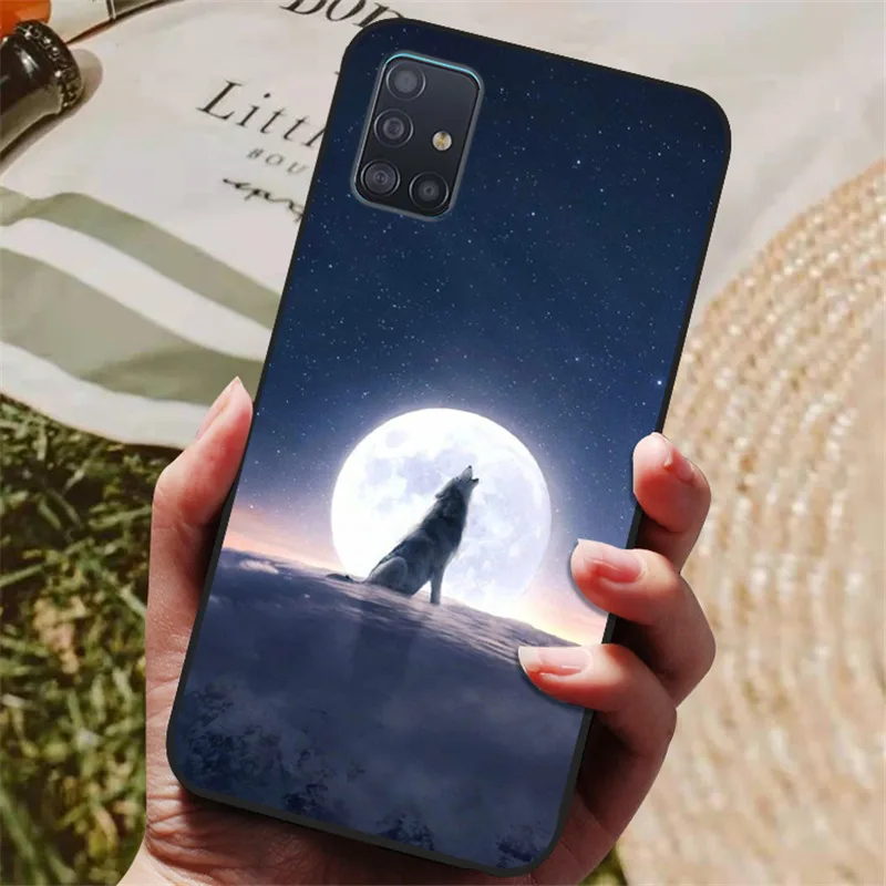 For Samsung Galaxy A31 A51 A71 Case Silicon Back Cover Phone Case For Samsung A51 A71 A31 A315 A515 A715 Soft Case bumper coque