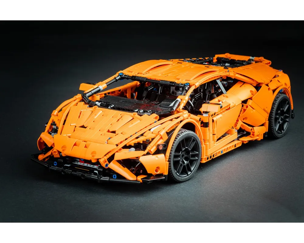 KEJI MOC-44637 Lamborghinis Huracan EVO RWD RC Racing Hyper Car Model Building Blocks Bricks Kit DIY Toys Christmas Gift