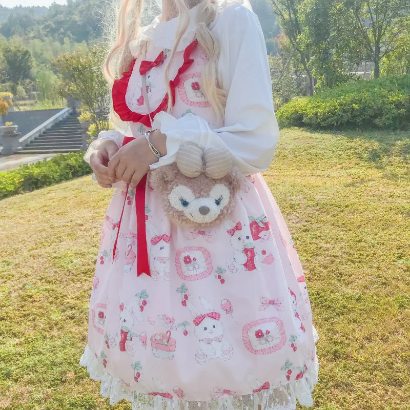 Prinzessin Lolita Süße JSK vintage Kawaii Prinzessin Lolita Kleid bowknot viktorianischen kleid kawaii mädchen gothic lolita loli cosplay