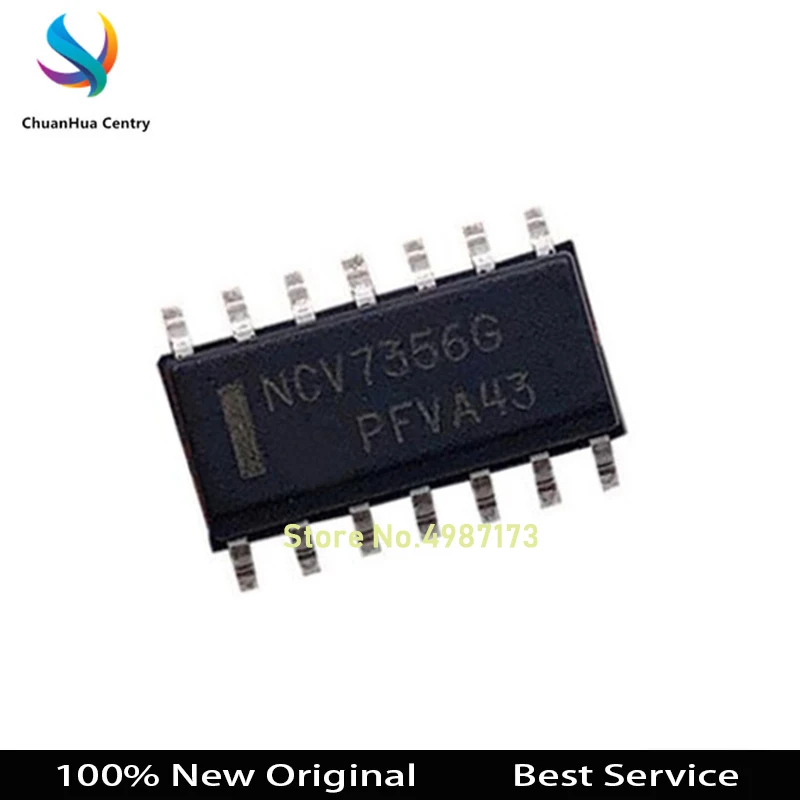 NCV7356D2R2G NCV7356G NCV7356 SOP-14 Original et Nouveau en Stock, 2 Pièces/Lot