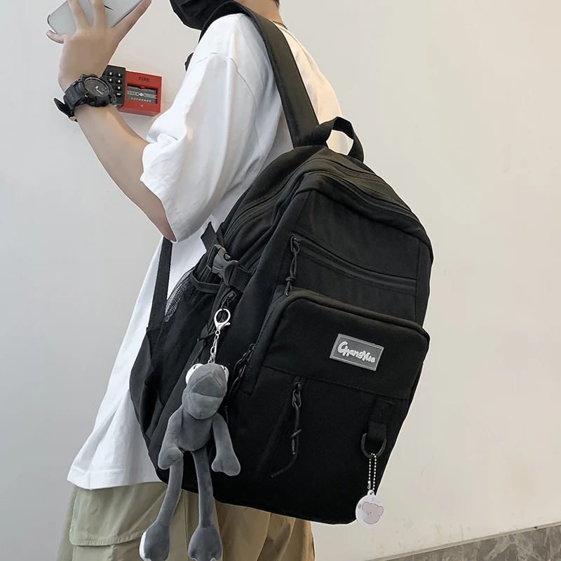 

Original Uoct.all School Bag Korean Harajuku Students Junior High School Simple And Versatile Backpack 2021 New Couple Backpack