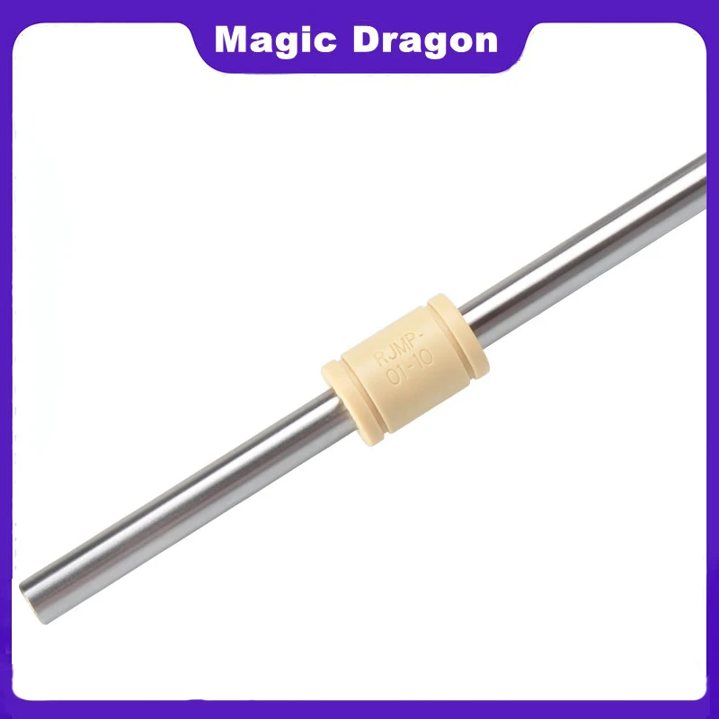 Free shipping 20pcs 3D Printer Solid Polymer LM10UU Bearing 10mm Shaft RJMP-01-10 R Solid Plastic Bearing 10x19x29mm