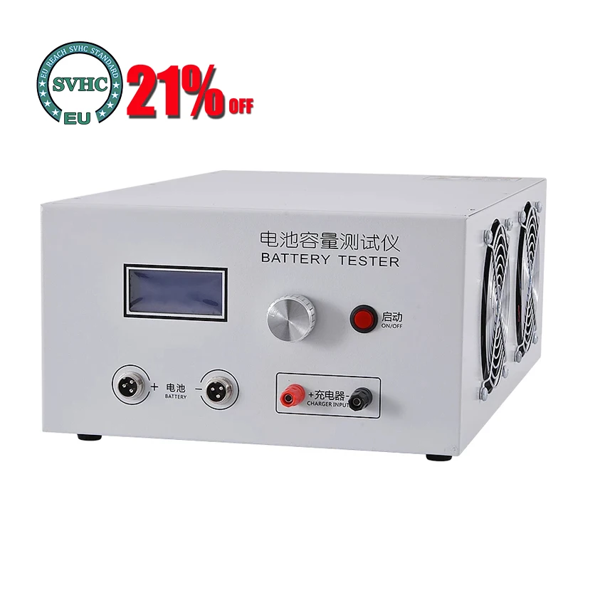 EBC-B20H 12-72V 20A Lead Acid Lithium Battery Capacity Tester Support External Charger Charging And Discharging AC100-240V