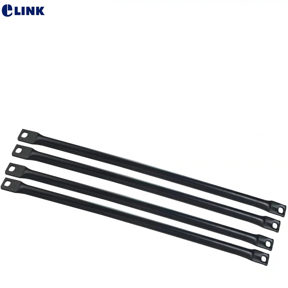 Укладка кабелей для 19-дюймового диспетчера проводов шкафа, 19-дюймовой сетевой рамы, черный ELINK, 5 шт.