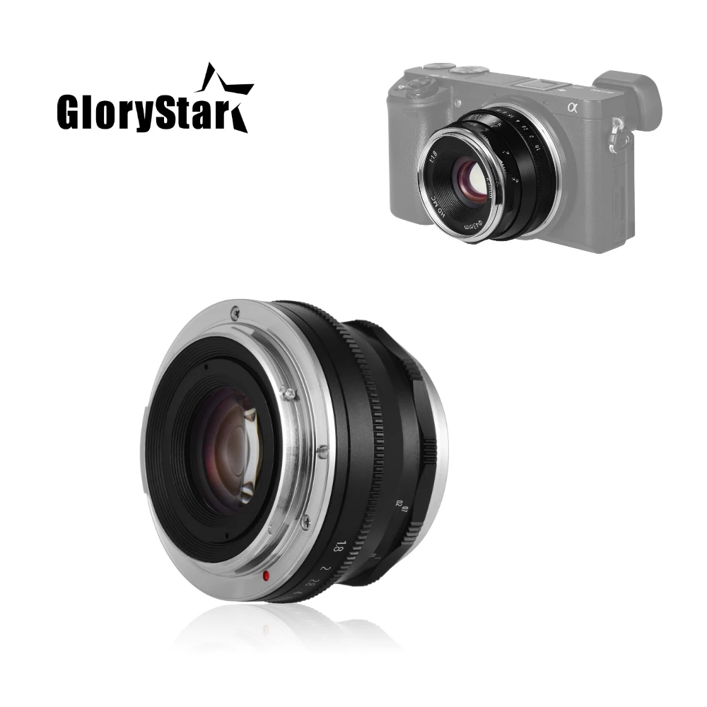 

25mm F1.8 Prime Lens Manual Focus for Sony E-mount Mirrorless Camera A6500 A6000 A5100 A5000 NEX7 NEX6 NEX5 F3K 5KNACTR A7 SR II