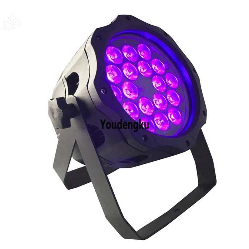 

4pcs Lyre Par 6in1 LED Outdoor Par Can 18*18w RGBWA UV dmx waterprood led par night club weddding stage lighting