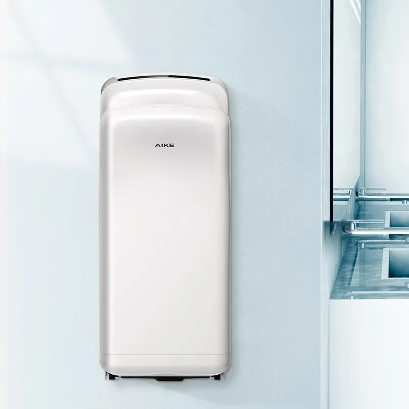 AIKE Hand dryer High-speed jet hand dryer Household double-sided hand dryer Hotel hand dryer air hand dryer  220V