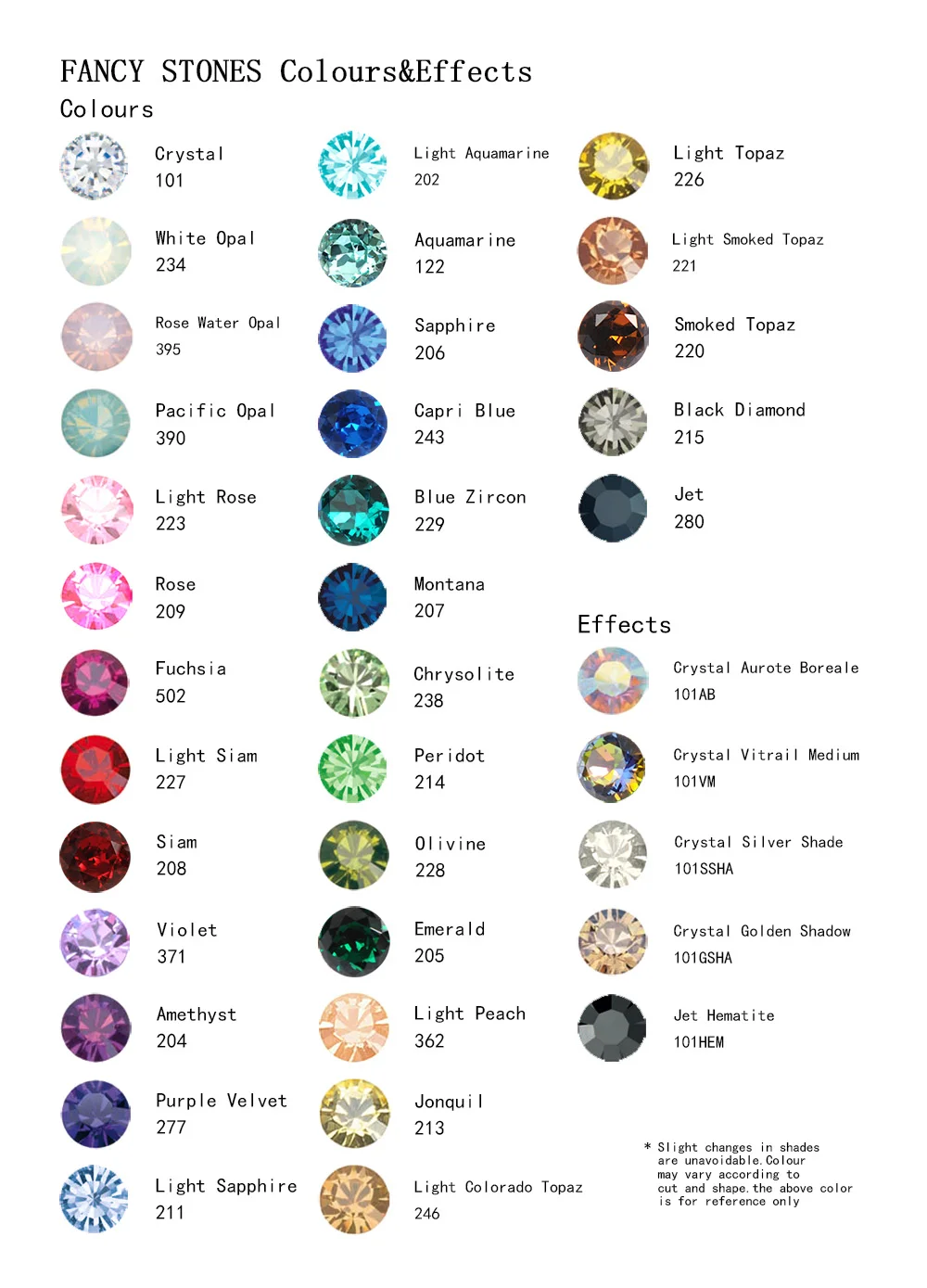 YANRUO 1201 Runde 27mm Genähte Steine Glaskristalle Große Strasssteine Rivoli Pointback DIY Diamantsteine für Schmuck und Kleidung – Detail 38