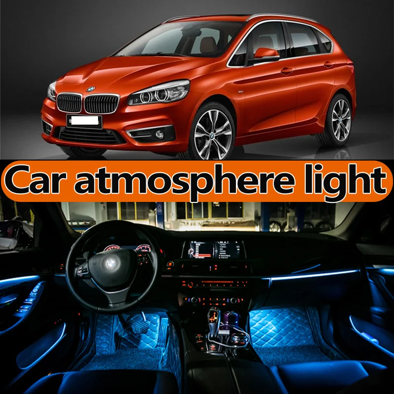 

Для BMW 2 серии 218 220 225 230 240 F22 F23 F44 F45 F46 атмосферная лампа ножной светильник дверной светильник светодиодная модификация аксессуары