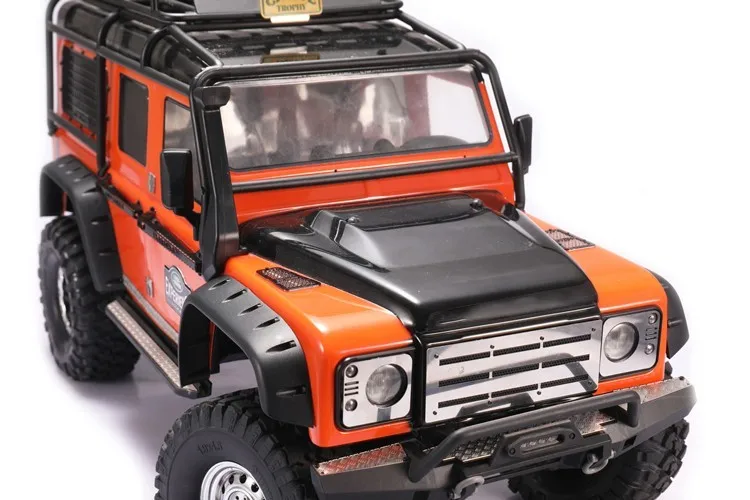 Rc Auto Luchtfilter Motor Grote Flow Luchtinlaat Cover Voor Trax Trx-4 Axiale Scx10 Defender D90 D110 Rc Model Auto Onderdelen