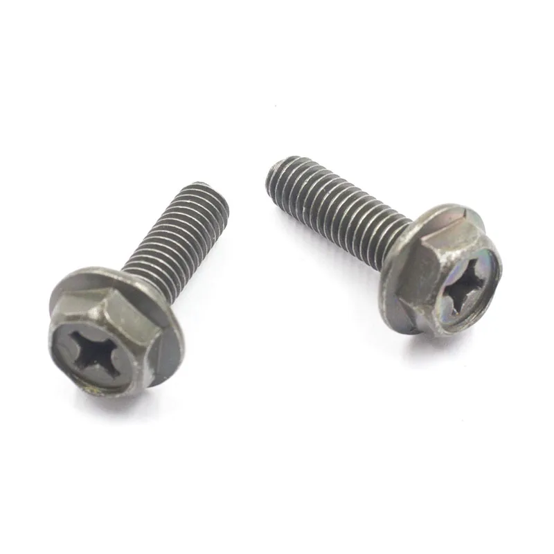 10Pcs 16mm 20mm 25mm Long Bolt For 6mm Nut Car Body Metal Screw Rivet Fastener