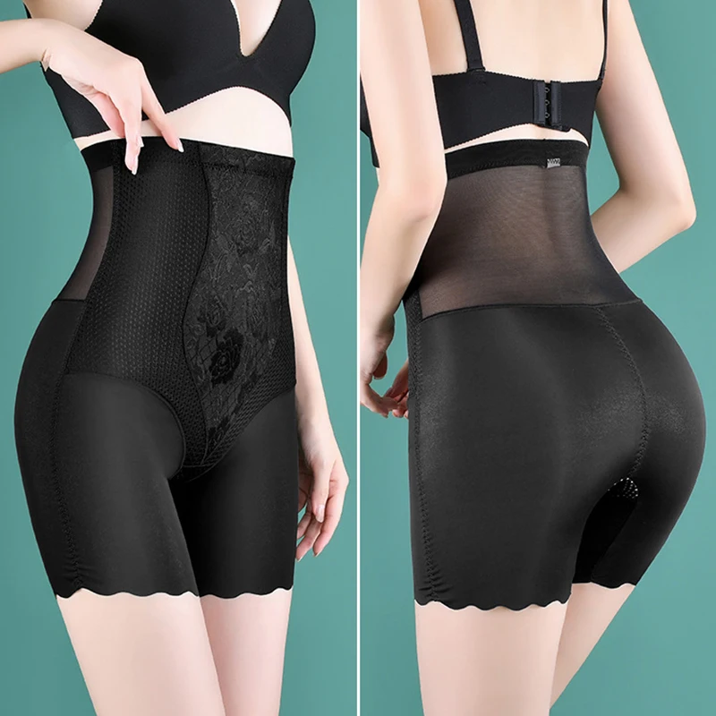 SofBeauForY New Breathable Mesh High Waist Abdominal Panties Postpartum Powerful Girdle Lifting Hip Tummy Sculpting Women Pants