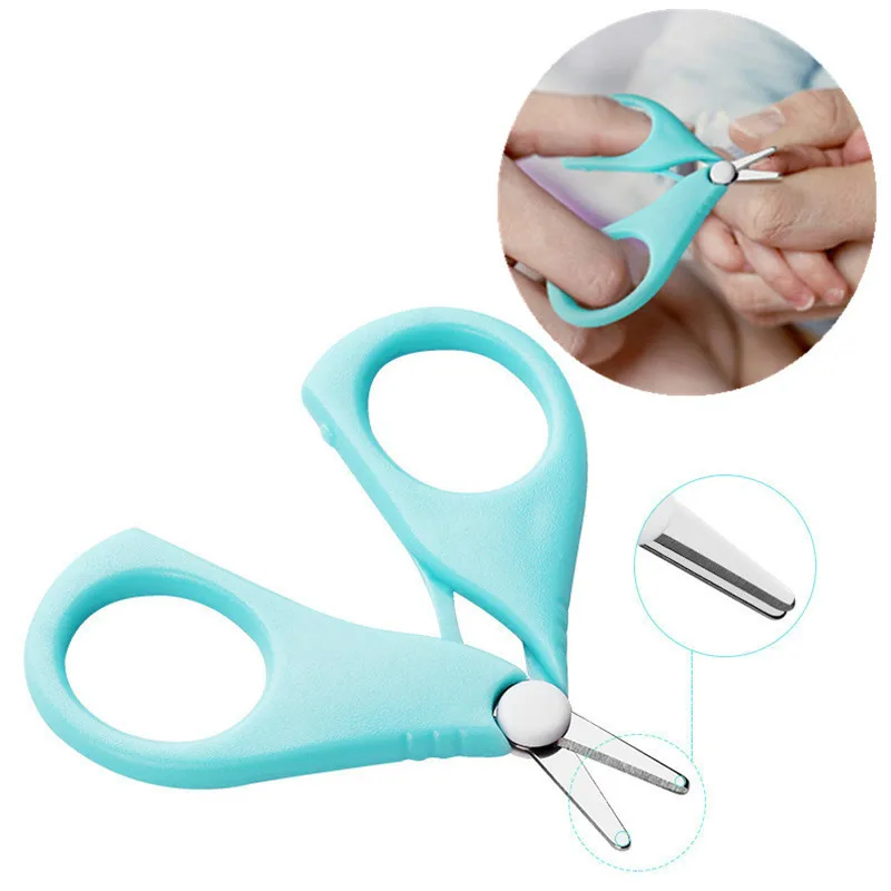 Newborn Baby Safety Nail Clippers Scissors Cutter Convenient Daily Baby Nail Shell Shear Manicure Tool Baby Nail Scissors Tool