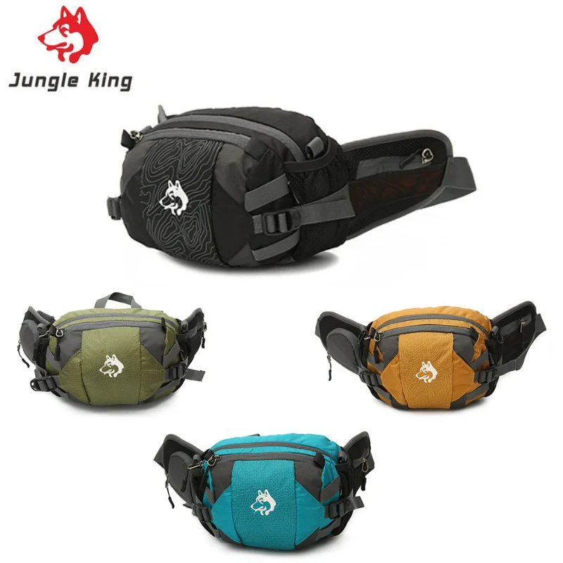 Jungle King CY2007 Newest Outdoor Sports Nylon 8L Running Waist Bag Cycling Mountaineering Large Capacity Three-purpose Backpack