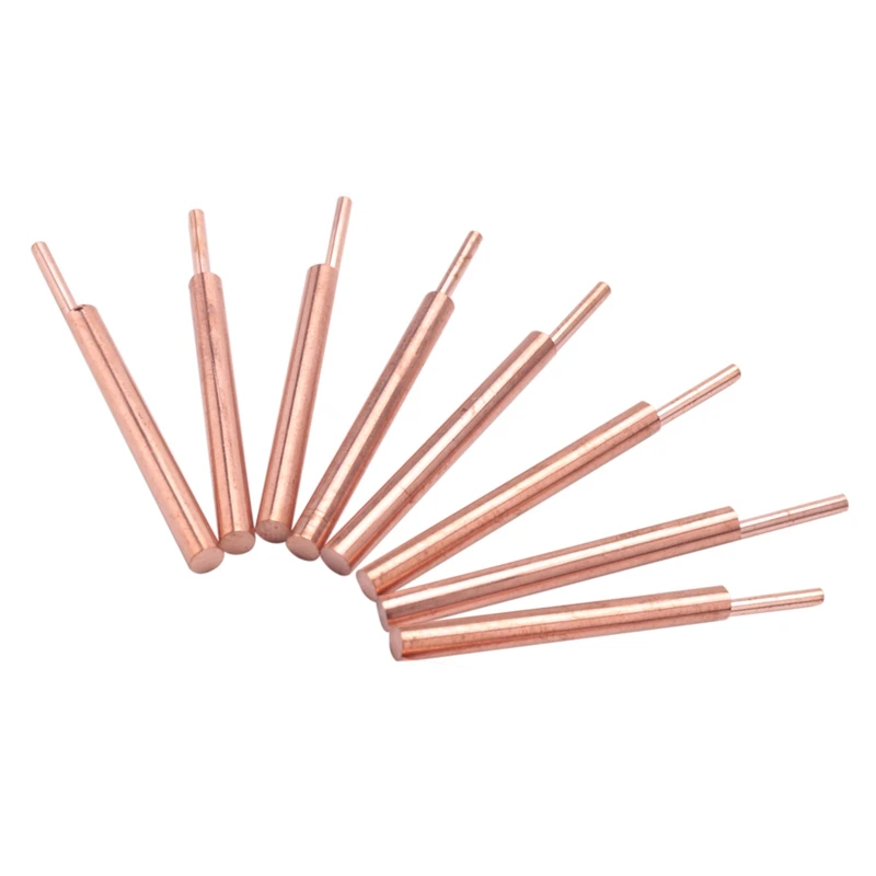 Quality 8PCS Welding Needle Aluminum Oxide 3mm Eccentric Rod Welding Machine Welding Pen Brazing Battery Nickel Plate