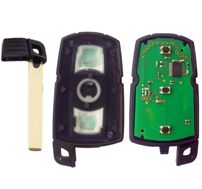 Chave remota de 3 botões 315mhz/433mhz/868mhz para bmw cas3