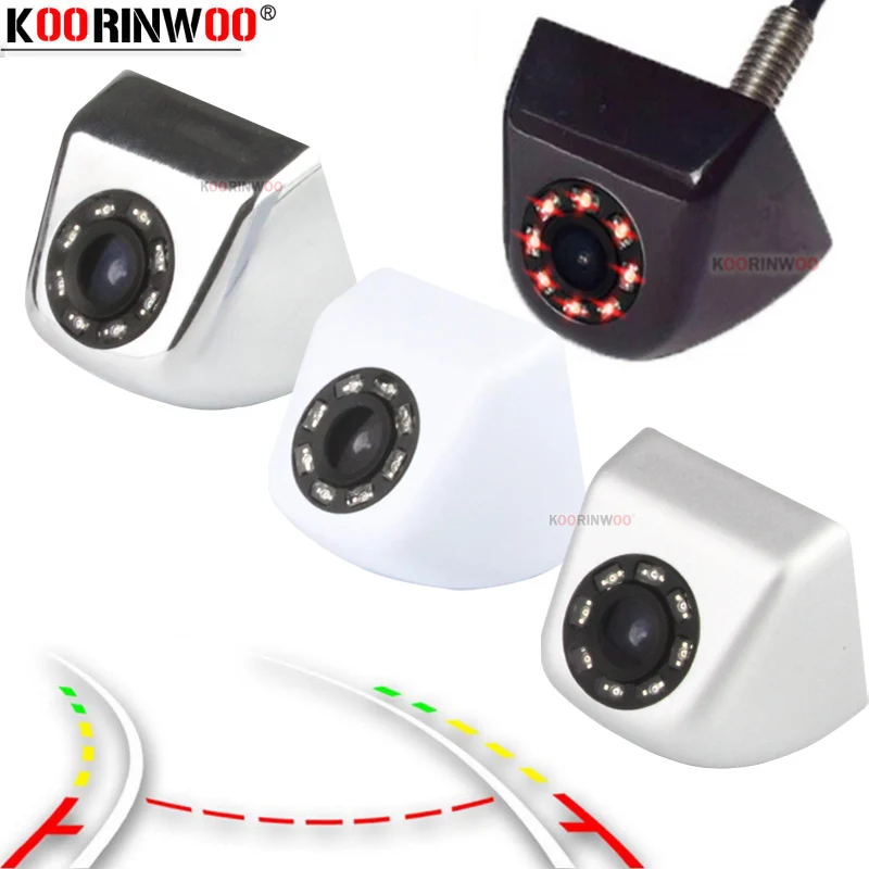 

Koorinwoo Intelligent Dynamic Trajectory Rear View Camera With Moving Guide Parking Line Tracks Trunk Camera For Android Monitor