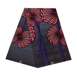 2019 as últimas chegadas novo design de moda africano verdadeiro ducth cera floral impresso tecido cera ancara