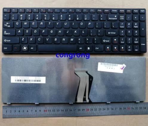 

Substitute Laptop English Keyboard for Lenovo Ideapad Y580 Y580N Y580A Y590 Y590N US keyboard black