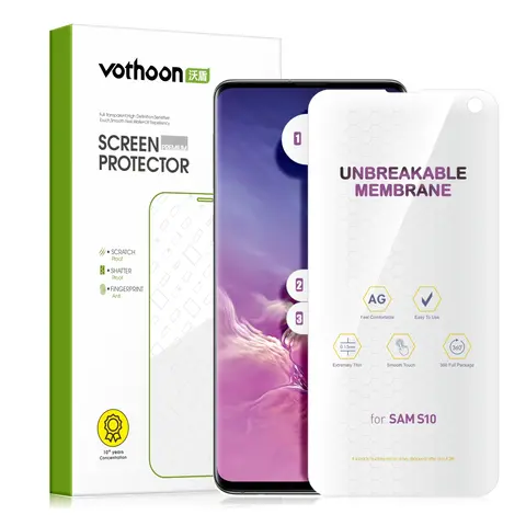 Vothoon – protecteur d'écran HD, Film Hydrogel à couverture complète 3D pour Samsung Galaxy S24 Ultra S23 S22 S21 5G S10 Plus S10e