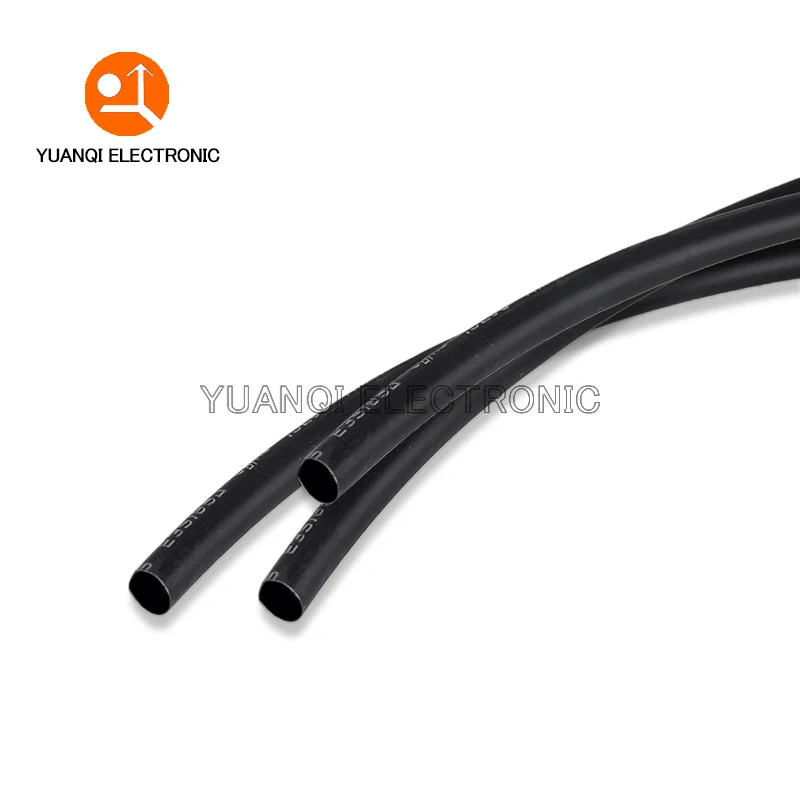 1 Meter/Lot Heatshrink Tubing Black 13mm 15mm 100mm 120mm Heat Shrink Tube Sleeving Wrap Wire 2:1