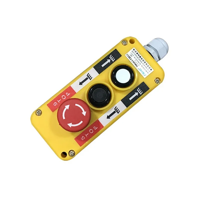 TNHA1 car lift control button box 3-position crane lifting loading and unloading tail plate operating switch COP- 3B