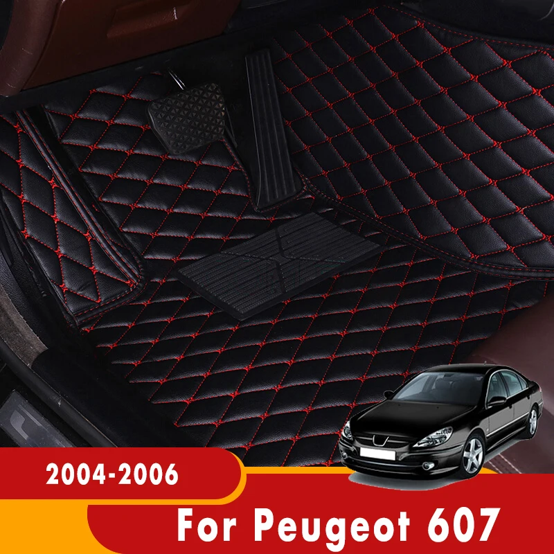 

Ковры для Peugeot 607 2004 2005 2006, изготовленные на заказ автомобильные коврики, аксессуары для интерьера, автостайлинг, коврики, защитные детали