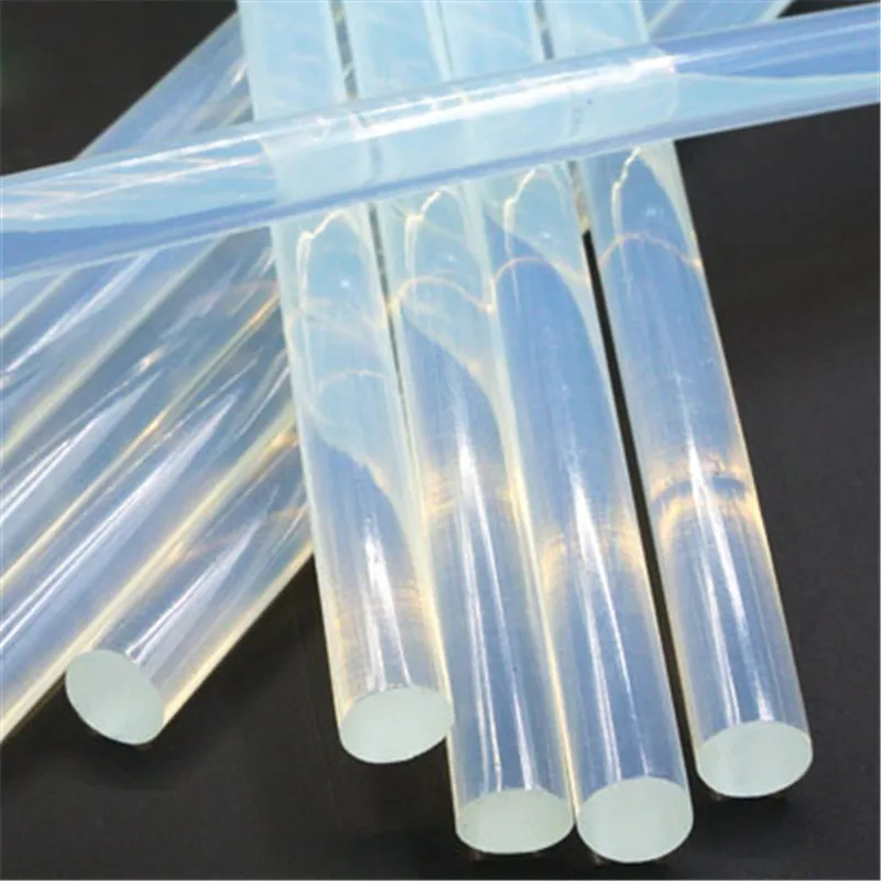 10 Pcs / Set 7mm Hot Melt Glue Stick For Heat Pistol Glue 7x100mm High Viscosity Glue Glue Stick Repair Tool Kit DIY Hand Tool