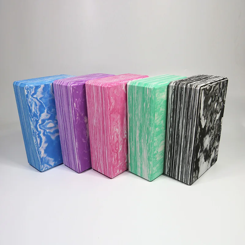 Camouflage Yoga Blocks Foam Balance Aid EVA Strength Flexibility Practice Fitness Exercise Pilates Yoga Brick