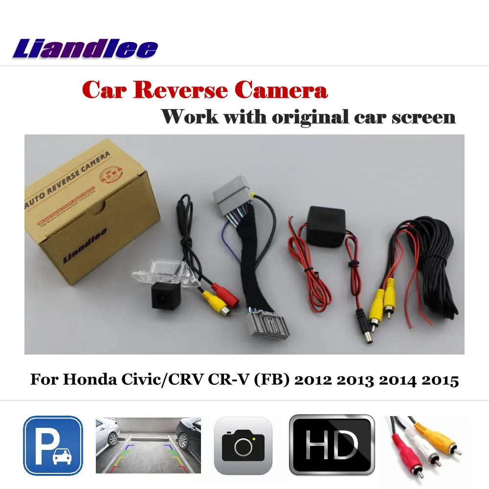 

For Honda Civic/CRV CR-V 2012 2013 2014 2015 AUTO Reverse Rear Camera Factory Small Screen Backup Parking CAM Car Accessories