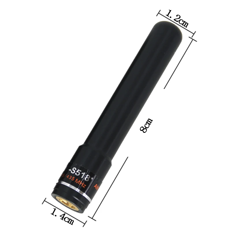 518+ SMA-M Male 145/435 MHz Dual Frequency Antenna For Chat Walkie Talkie Baofeng UV-3R TYT TH-UVF8D UV3R F5 UVF9 KG-UV8D