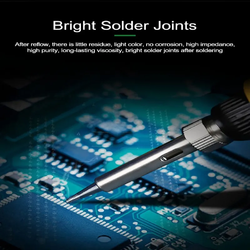 RL-422S-IM BGA PCB No-Clean Solder Paste Welding Advanced Oil Flux Grease 10cc Soldering Repair Paste