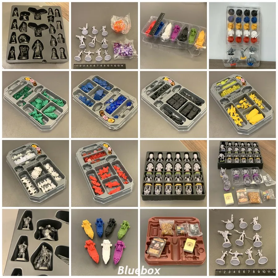 Complete Pack Board Game Miniatures Air Ships Skeleton Minotaur Werewolf Spider Monster Model Eclpse Table-top Dungeon Toys