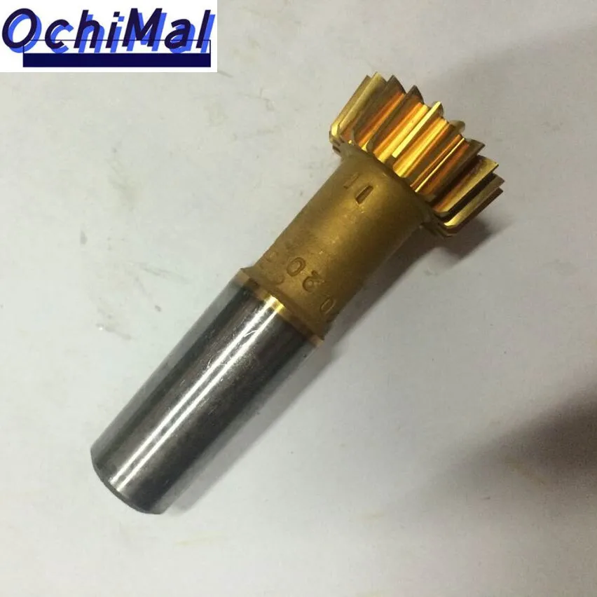 Taper Shank Straight Tooth Gear Shaper Cutter D25mm m1 m1.25 m1.5 m1.75 m2 m2.25 m2.5 m25 m3 m4