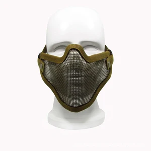 Airsoft Tactical Maske für Outdoor -Jagd, Metalldrahtgitter, Schutzmaske, BB -Waffe, Schuss, Paintball -Accessoires 8 Hauptverkaufsmaskenschutz Airsoft - №8