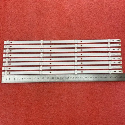 Imagen 2 del producto 8 unids/set tira de LED para iluminación trasera para 49LK5400PLA 49BDL3056Q 49U5070 49PUF6032 49DL4012N K490WDC1 A4 4708-K49WDC-A4113N01 K49WDC