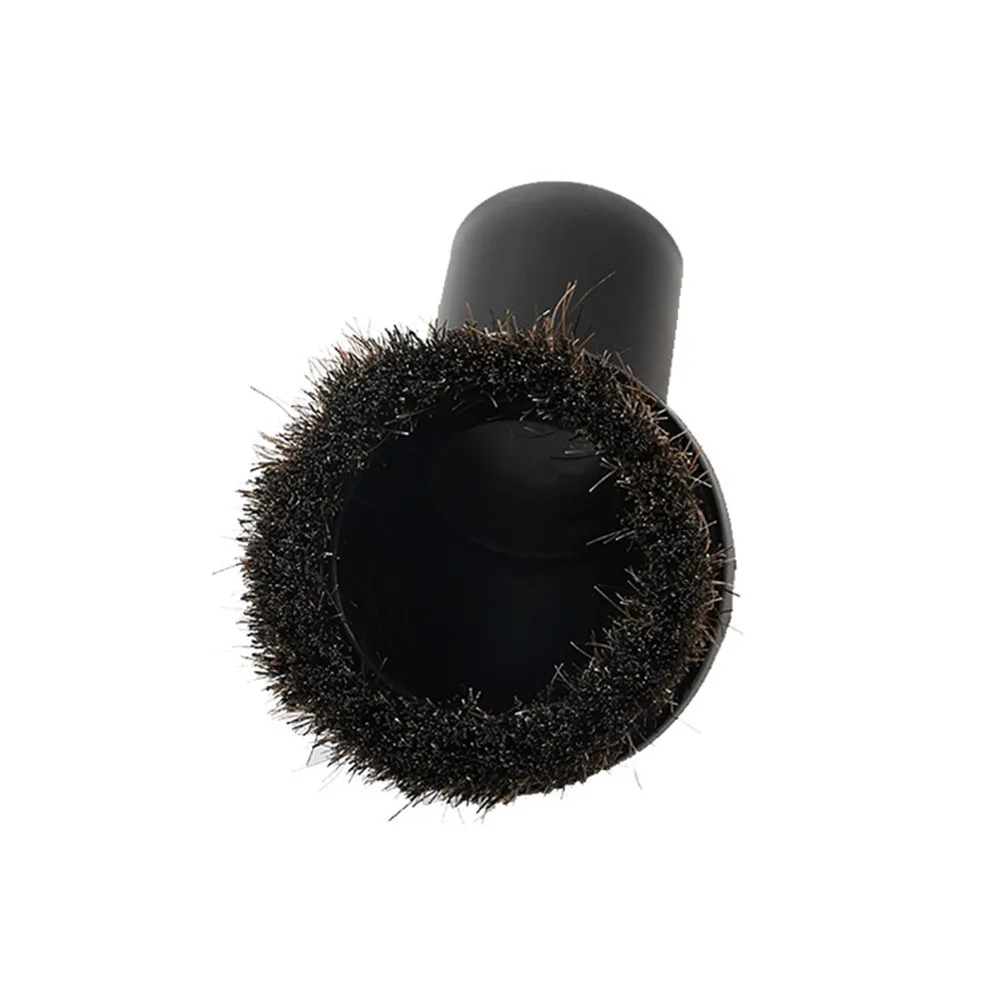 2pcs Round Horsehair Brush Tool Vacuum Cleaner Parts Mixed Horse Hair Dusting Brush For Inner Diameter 32mm Vacuum Cleaners