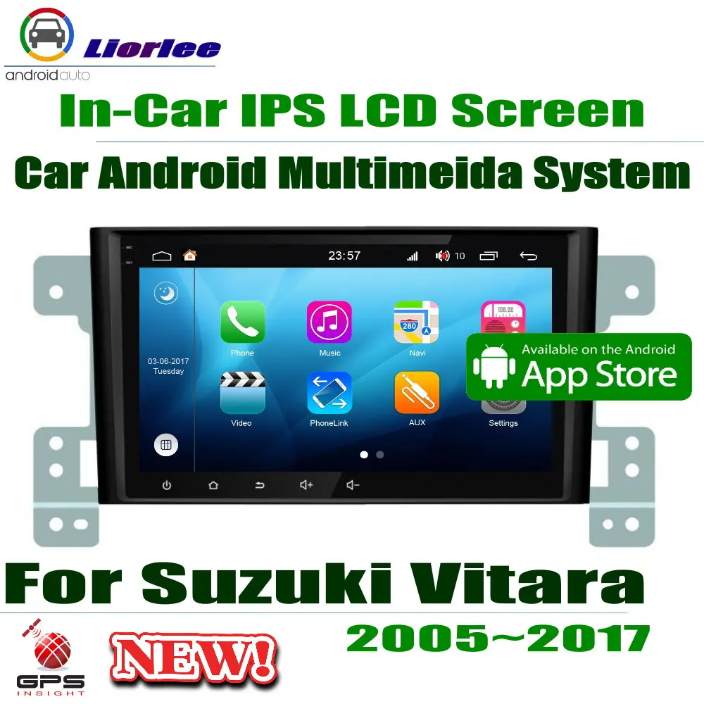 

Car Android Player For Suzuki Vitara (JT) / Escudo 2005-2017 8" IPS LCD Screen GPS Navigation System Radio Audio Video Stereo