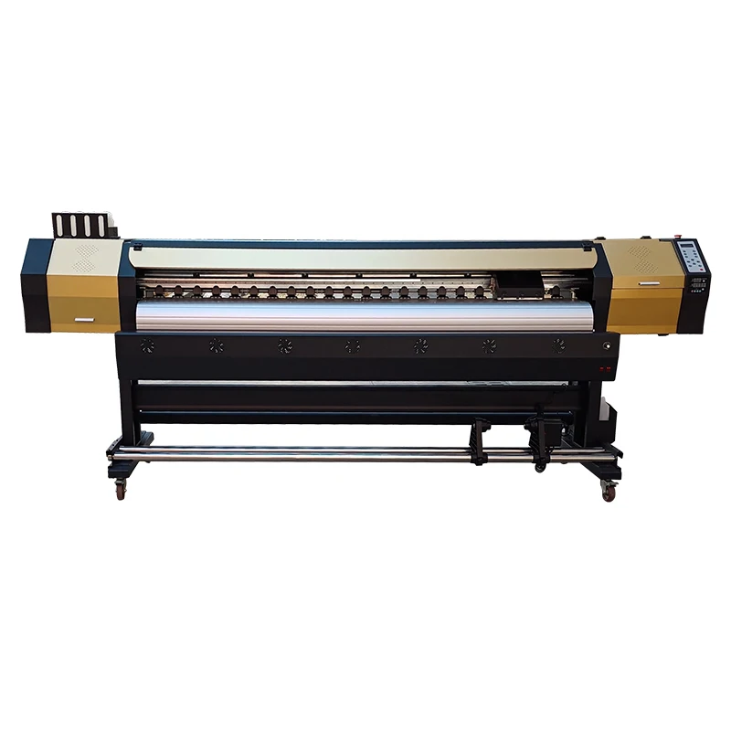 10Ft Wide Format Plotter Printer 320Cm Digital Vinyl Banner Printer Outdoor Eco Solvent Printing Machine